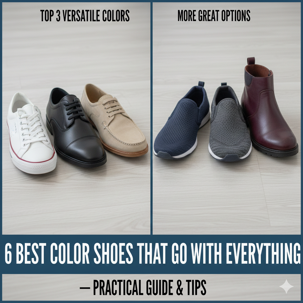 6 Best Color Shoes That Go With Everything – Ultimate Color Guide