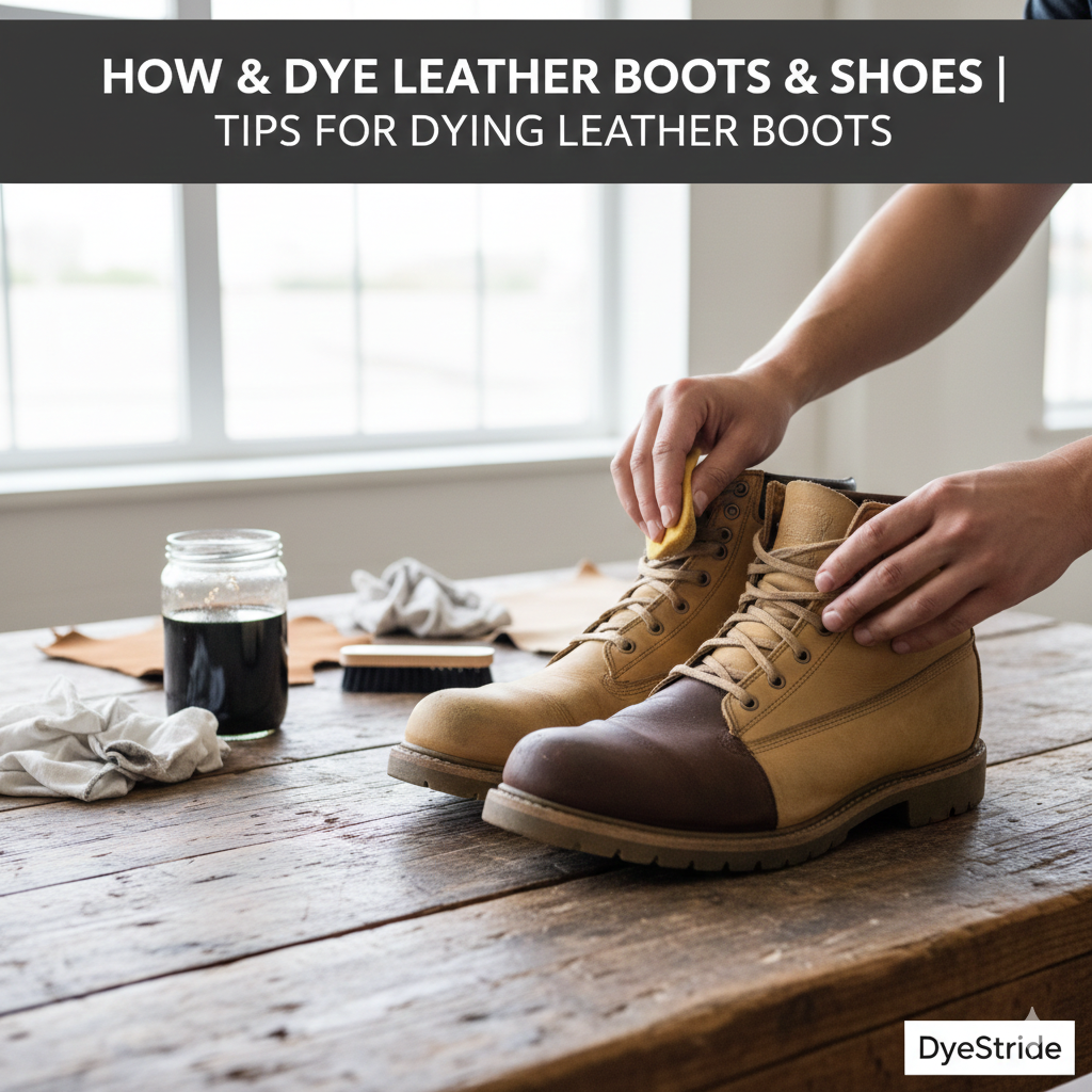How to Dye Leather Boots & Shoes | Tips for Dying Leather Boots How to Dye Leather Boots & Shoes | Tips for Dying Leather Boots