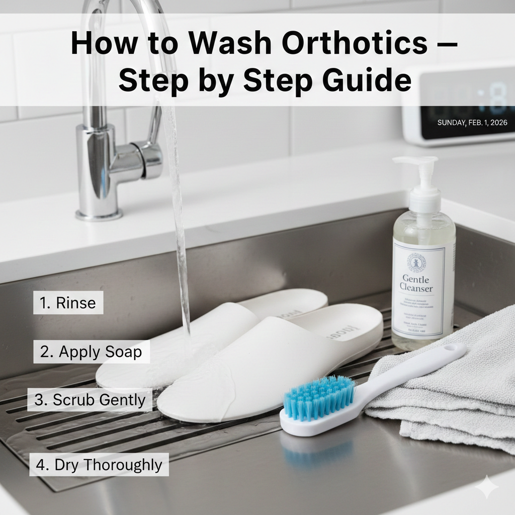 How to Wash Orthotics — Step by Step Guide How to Wash Orthotics — Step by Step Guide